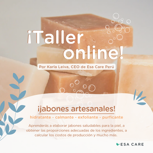 Curso taller: Elaboración de jabón artesanal en barra